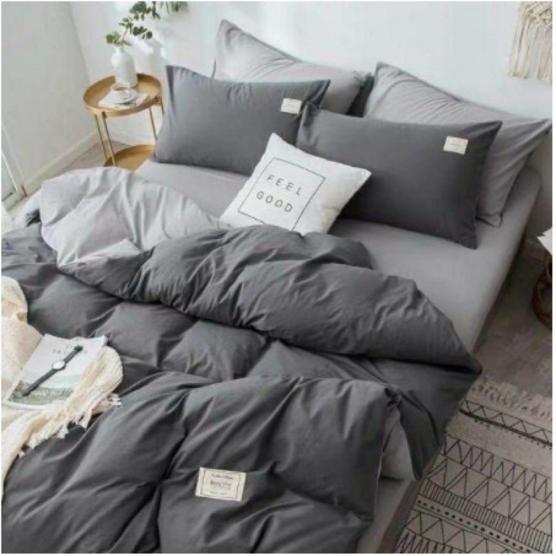 Bộ chăn ga cotton Tici cao cấp kiểu Hàn Quốc đủ size đủ màu chăn mền, drap giường, vỏ gối - ga giường (không kèm ruột)