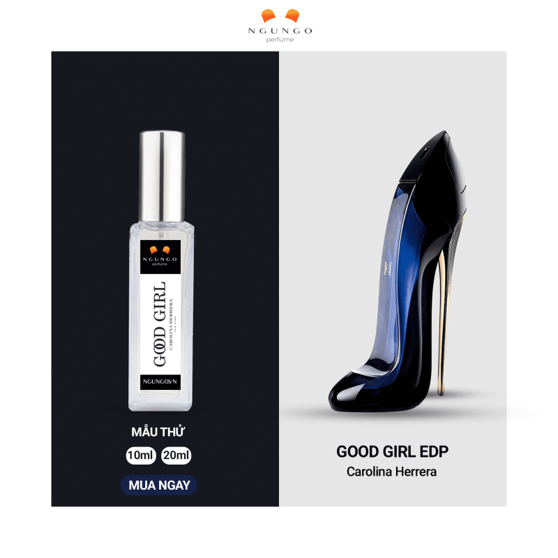 Nước hoa nữ Good Girl EDP Carolina Herrera travel size dùng thử nhỏ gọn bỏ túi mang theo du lịch
