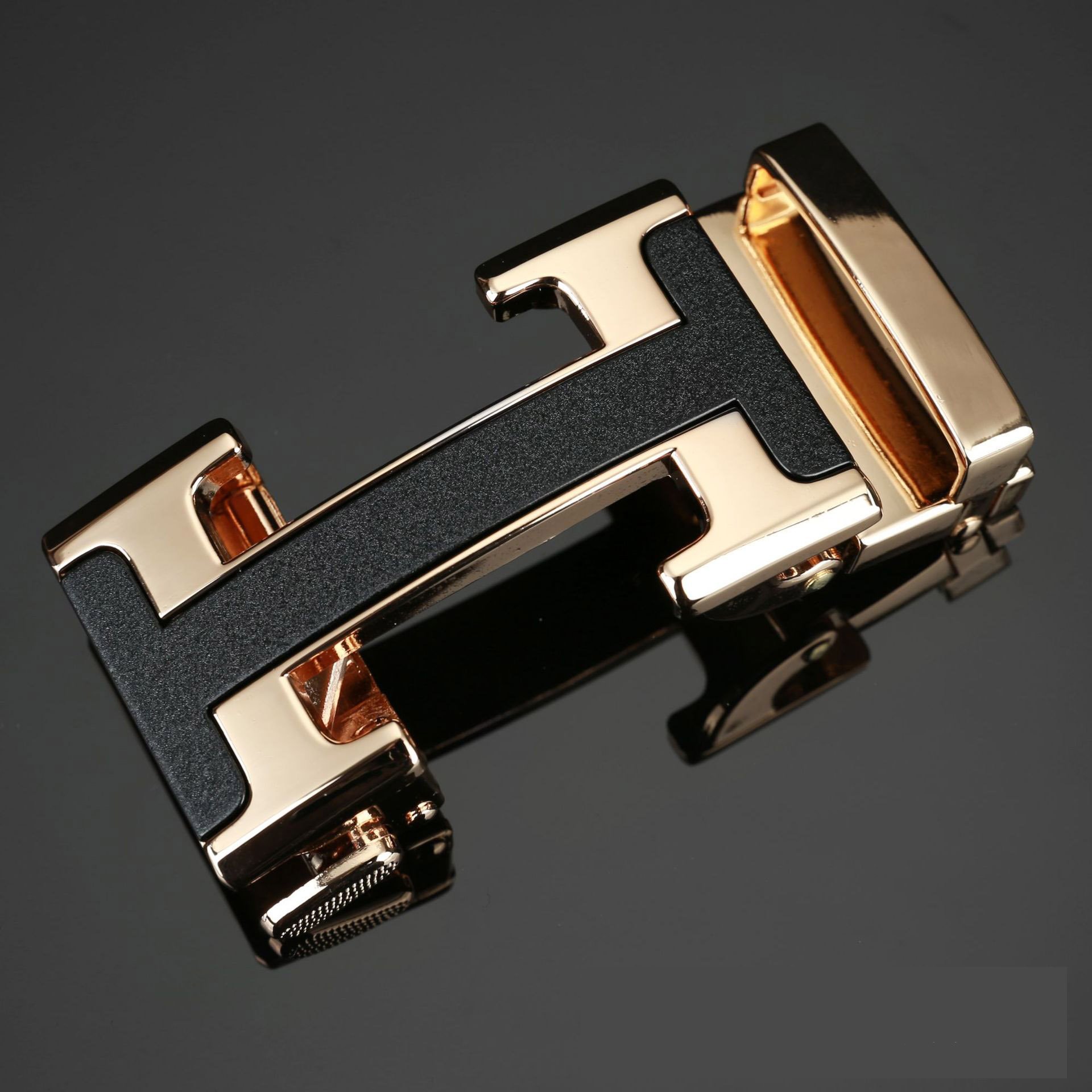 Thiết kế mới 2021 - Mặt thắt lưng / dây nịt nam khóa tự động (không kèm dây)