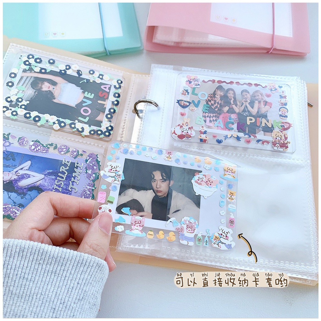 Binder/ sổ trữ stickers đựng vừa toploader A7/ B8