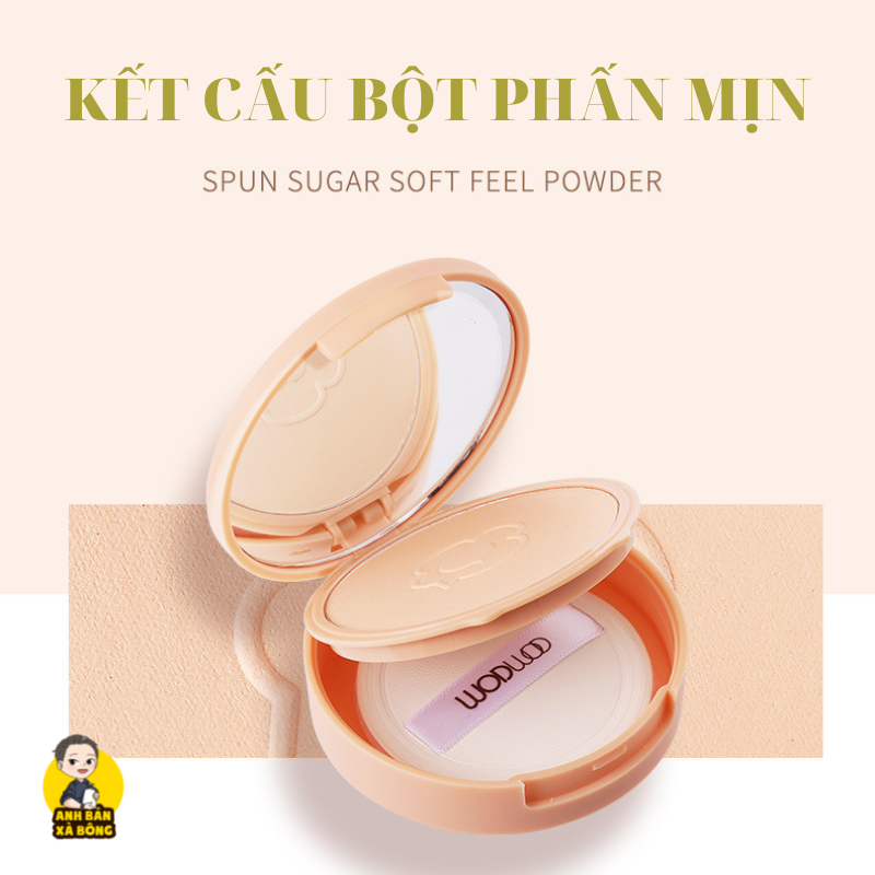 Phấn Phủ Dạng Nén WODWOD Marshmallow Pressed Powder W886
