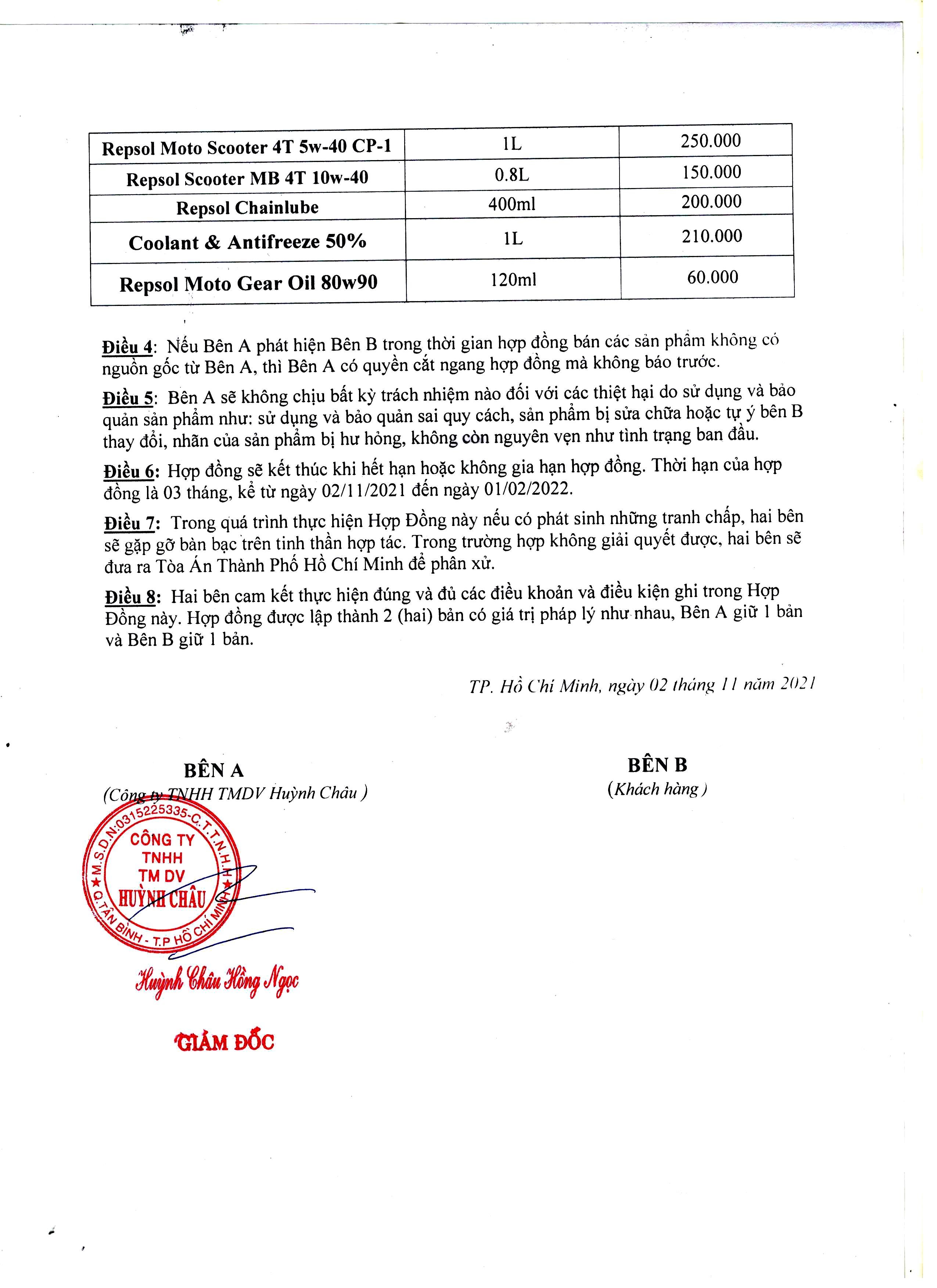 Nhớt Repsol Racing 10w40 1 lít (có chiết lẻ)