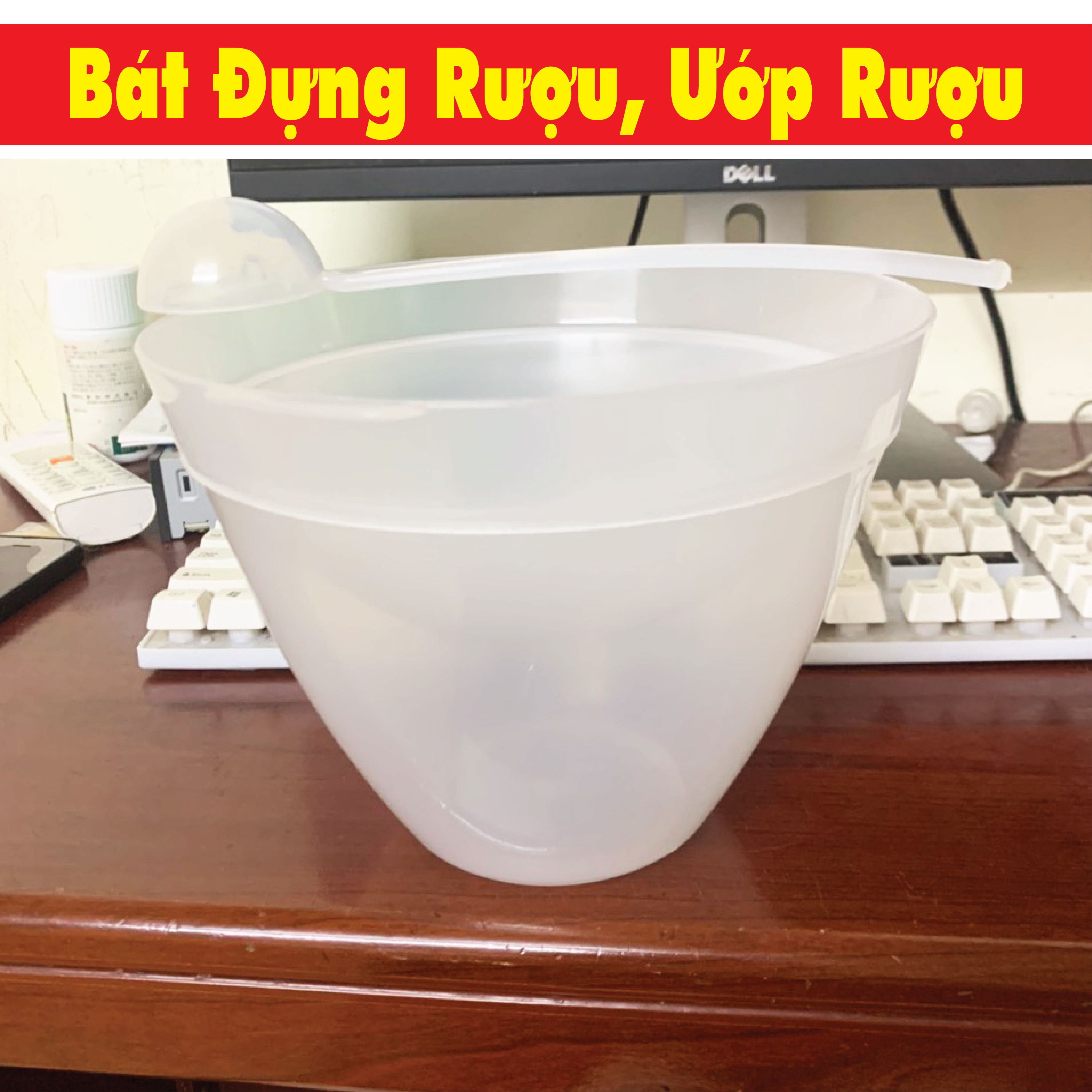 Bột bát đựng rượu, ướp lạnh rượu, hoa quả