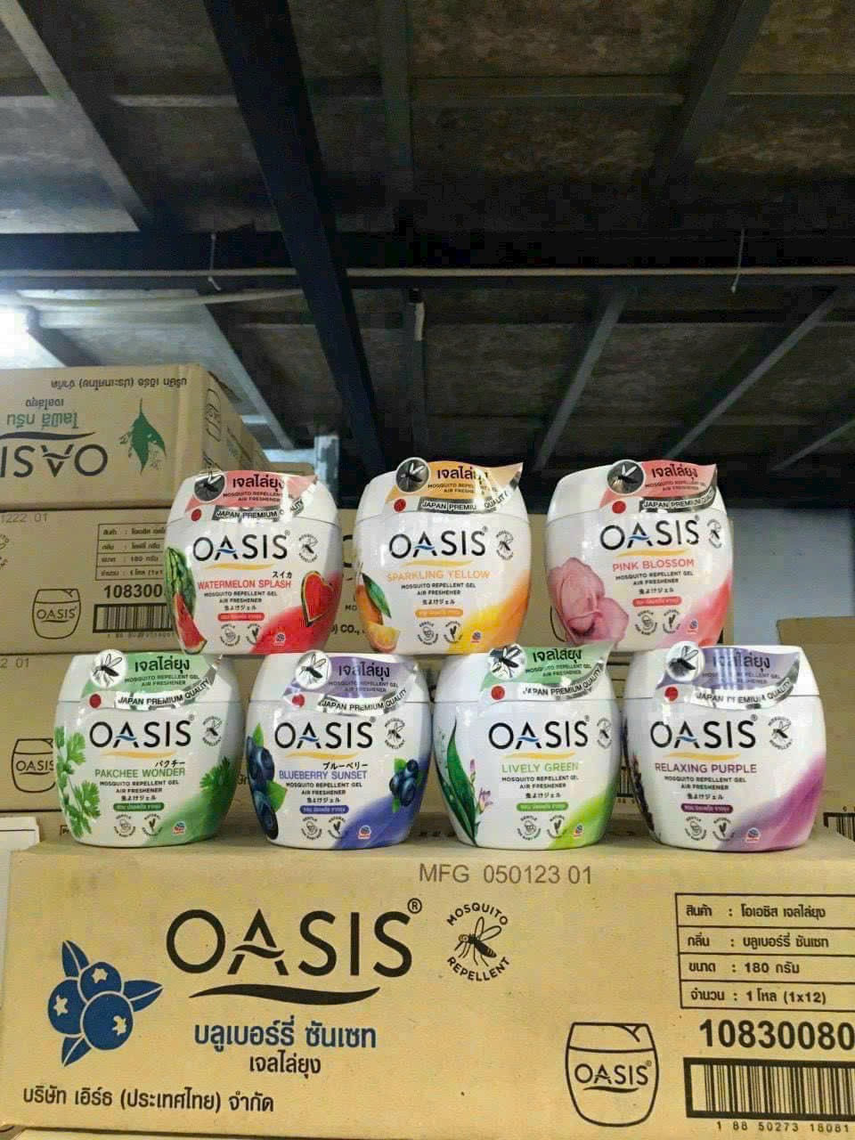 [HCM]SÁP THƠM ĐUỔI MUỖI CHỐNG MUỖI OASIS
