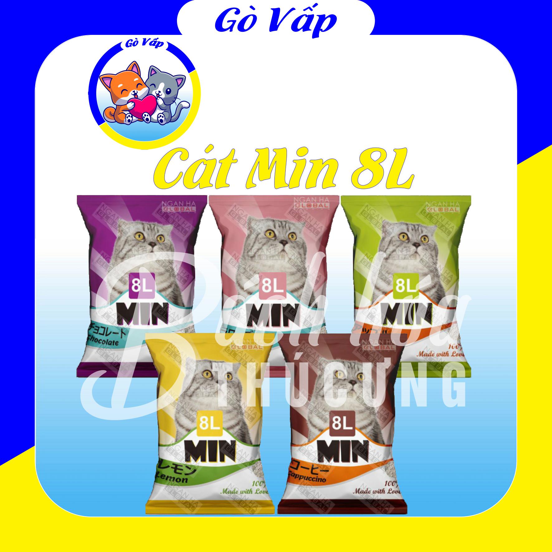 [Chỉ giao hỏa tốc nội thành] Cát Vệ sinh cho mèo - Cát Min - Cát đất sét giá rẻ