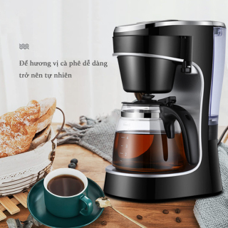 Máy pha cà phê gia đình loại nhỏ giọt Máy pha cà phê Mỹ, máy pha trà, ấm trà mini, máy pha trà và cà phê thông minh, tiết kiệm năng lượng và bền hơn thumbnail