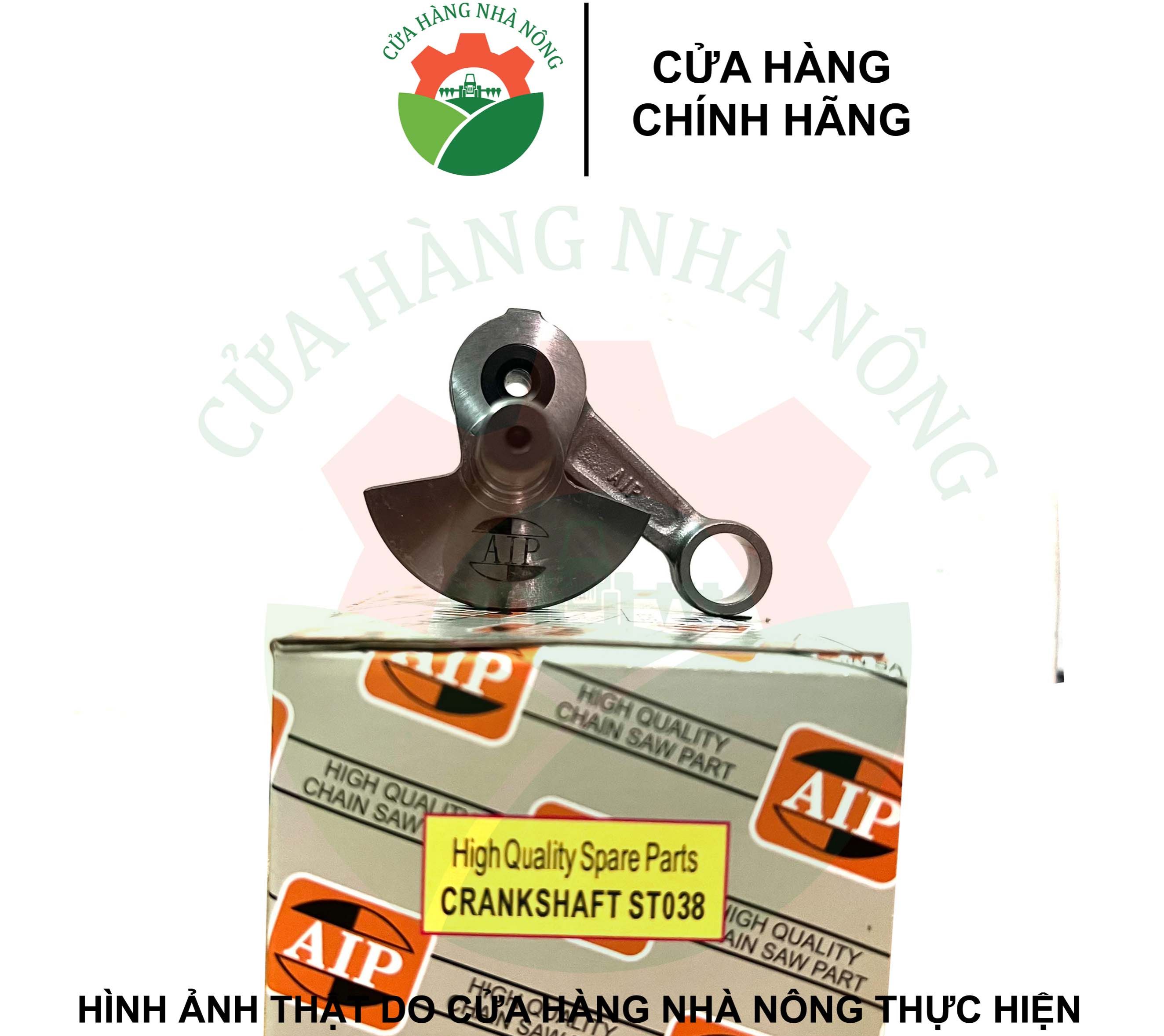Bộ cốt dên AIP máy cưa MS 381 (trục khuỷu / trục cơ / tay biên)
