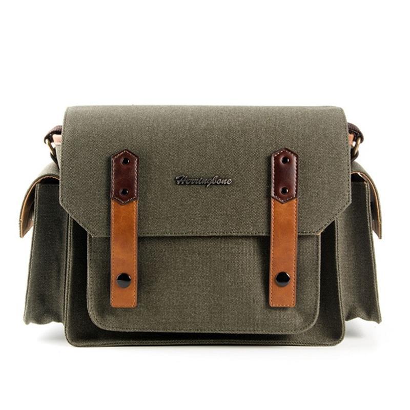 TÚI ĐỰNG MÁY ẢNH HERRINGBONE PAPASPOCKET 3 MEDIUM BROWN