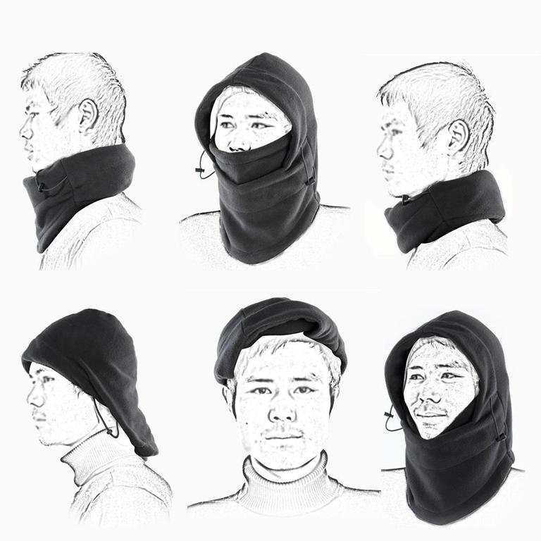 Mũ CaXa 6 Kiểu Đa Năng Giữ Ấm Chống Nắng