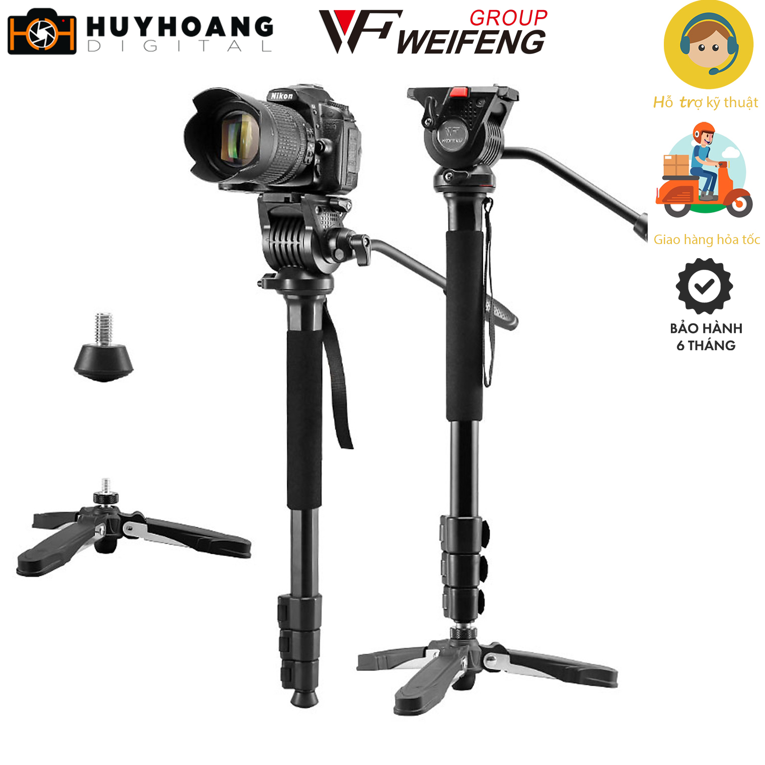 [HCM]Combo Monopod Weifeng 3978M