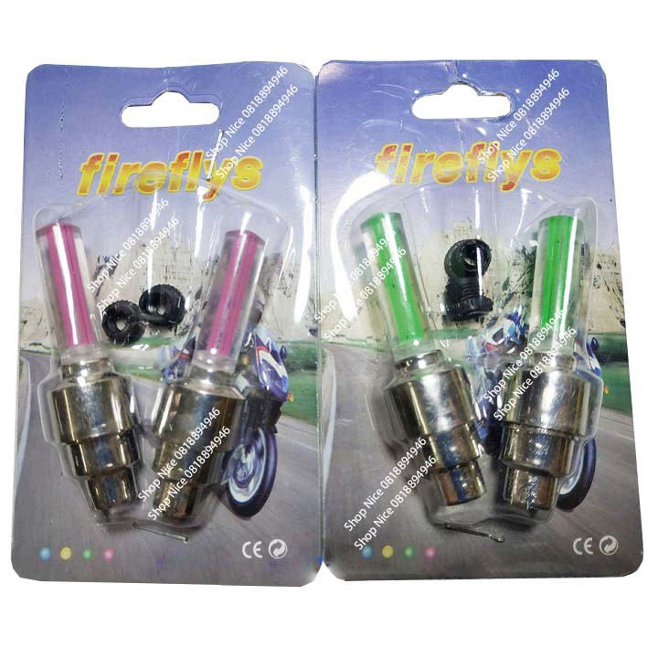 Đèn Led gắn van xe máy xe đạp oto giá 1 chiếc