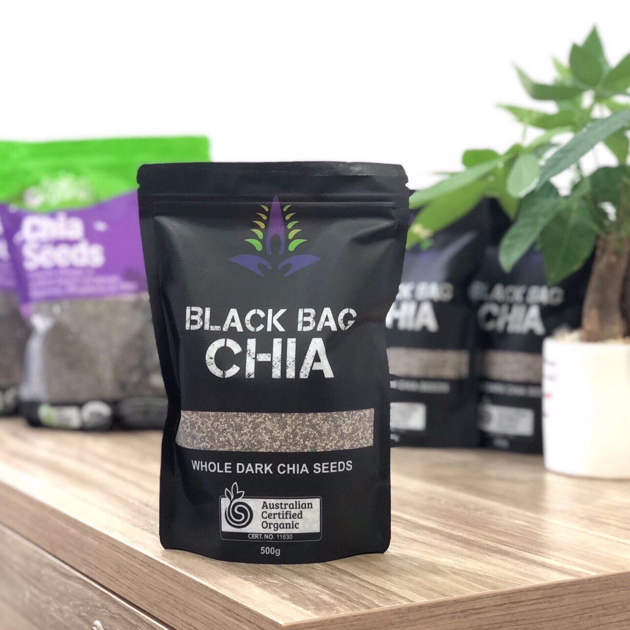 Hạt Chia Đen 500g Úc Black Bag Chia