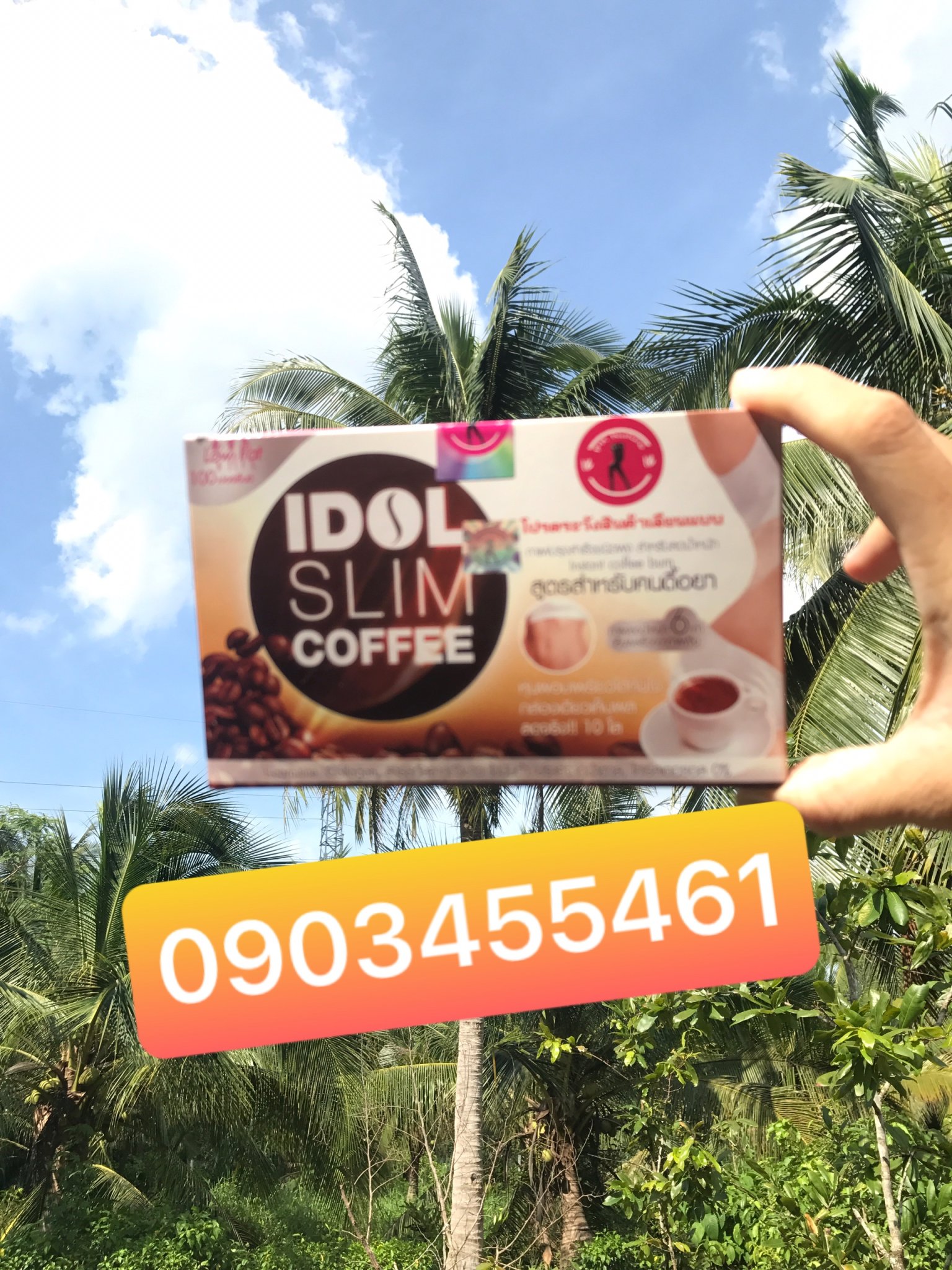 Cà phê Thái LAn idol Slim thách thức mỡ thừa