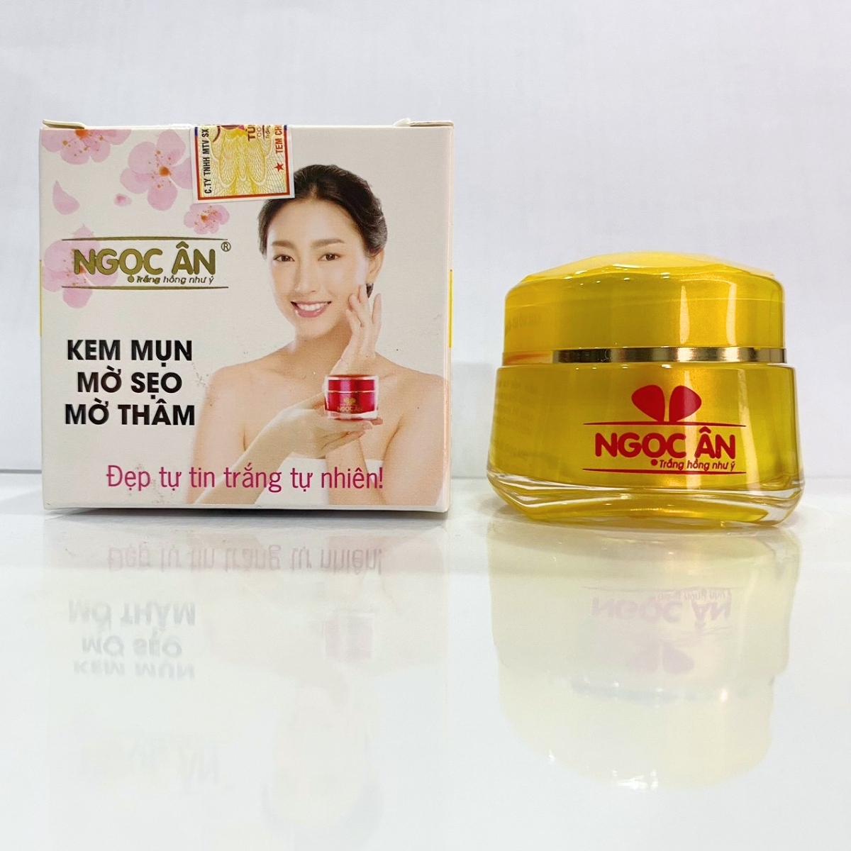 Kem mụn thâm liền Sẹo NGỌC ÂN - Mỹ phẩm Ngọc Ân (12g)