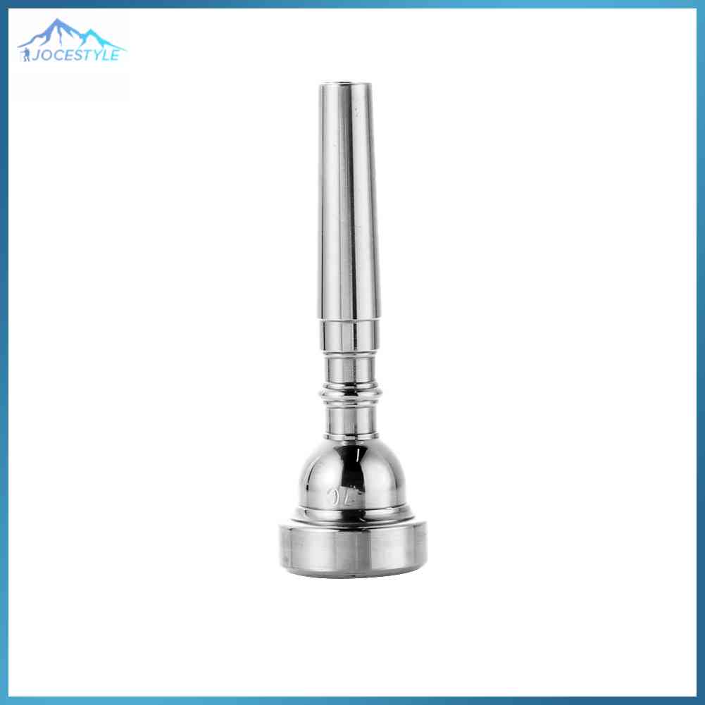 Professional 7C Musical Instrument Mouthpiece for Trumpet French Horn Saxophone Gold/Silver