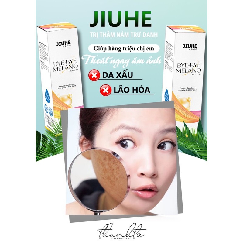 Sỉ jiuhe chính hãng mờ thâm nám sạm
