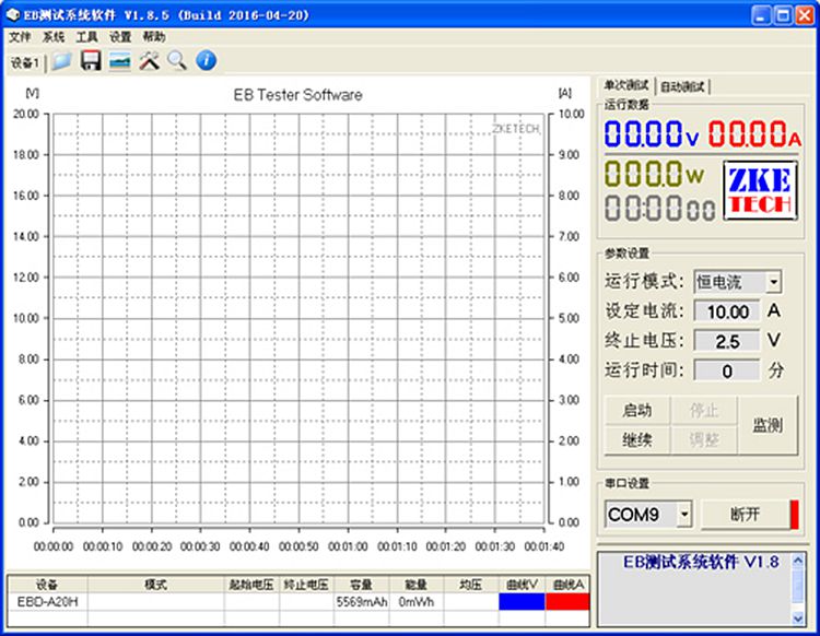 Máy Kiểm Tra Dung Lượng Pin EBD-A20H