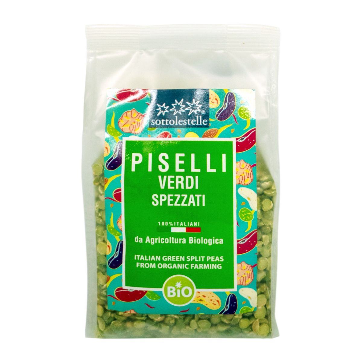 Sottolestelle Organic Split Green Pea 400g