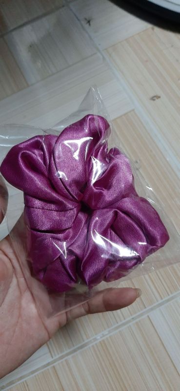 Dây buộc tóc chất liệu vải bóng siêu sang cao cấp