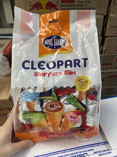Cleopart mix multi-flavor waffle cone-300g bag
