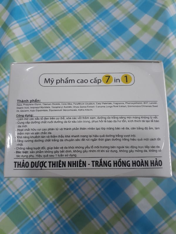 Kem Trắng Da Toàn Thân Cydo Luxury 150G