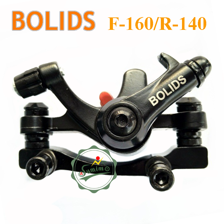 Brake Lever - Bolids Bb8 Mechanical Disc Brake Assembly Mounted on a Mountain Bike
