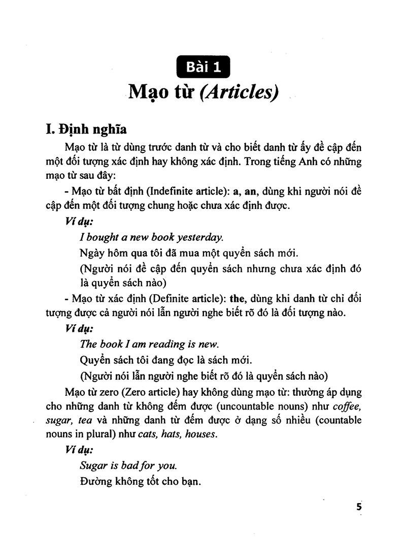 Văn Phạm Tiếng Anh English Grammar