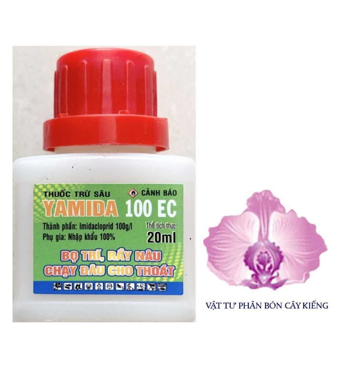 Yamida 100EC Bọ trĩ, rầy nâu - #153B# 20ml