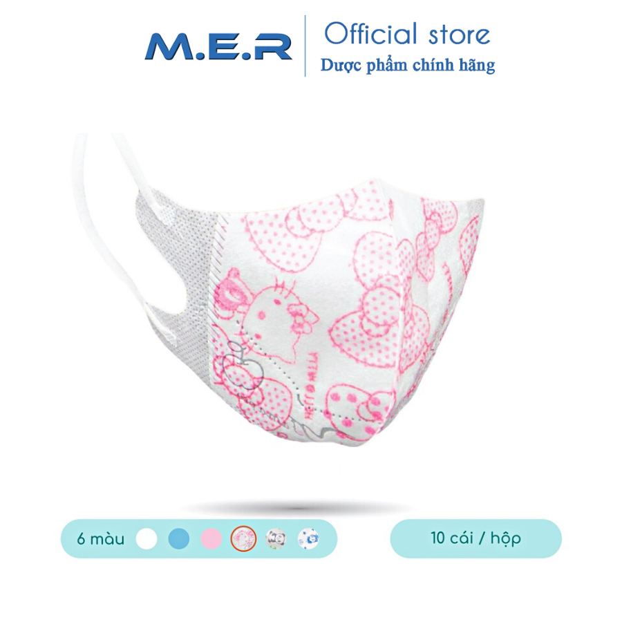 Khẩu trang trẻ em 5D - hộp 10 cái