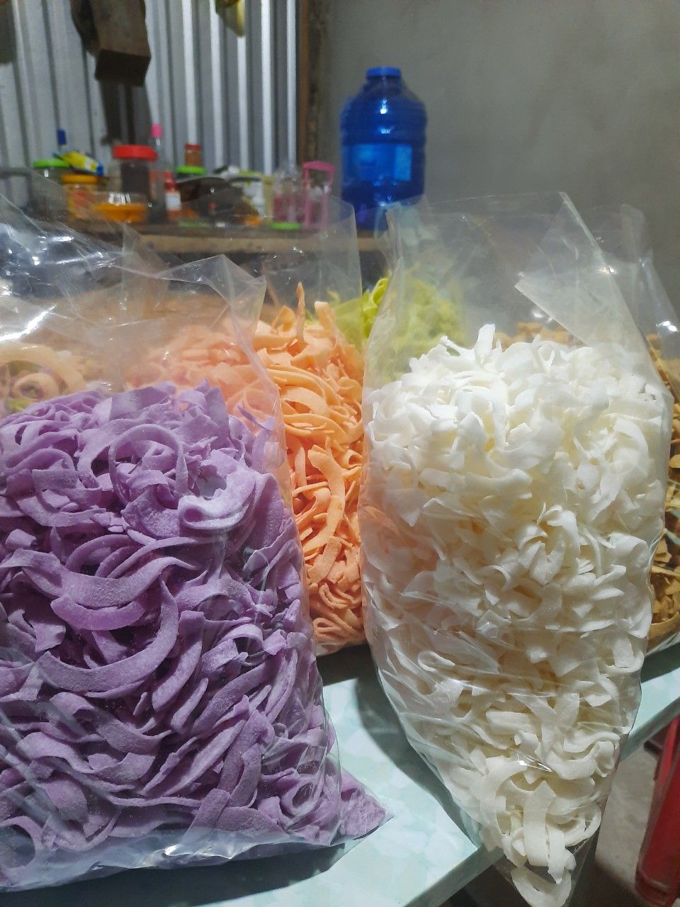 Mứt dừa bánh tẻ 1kg mix vị