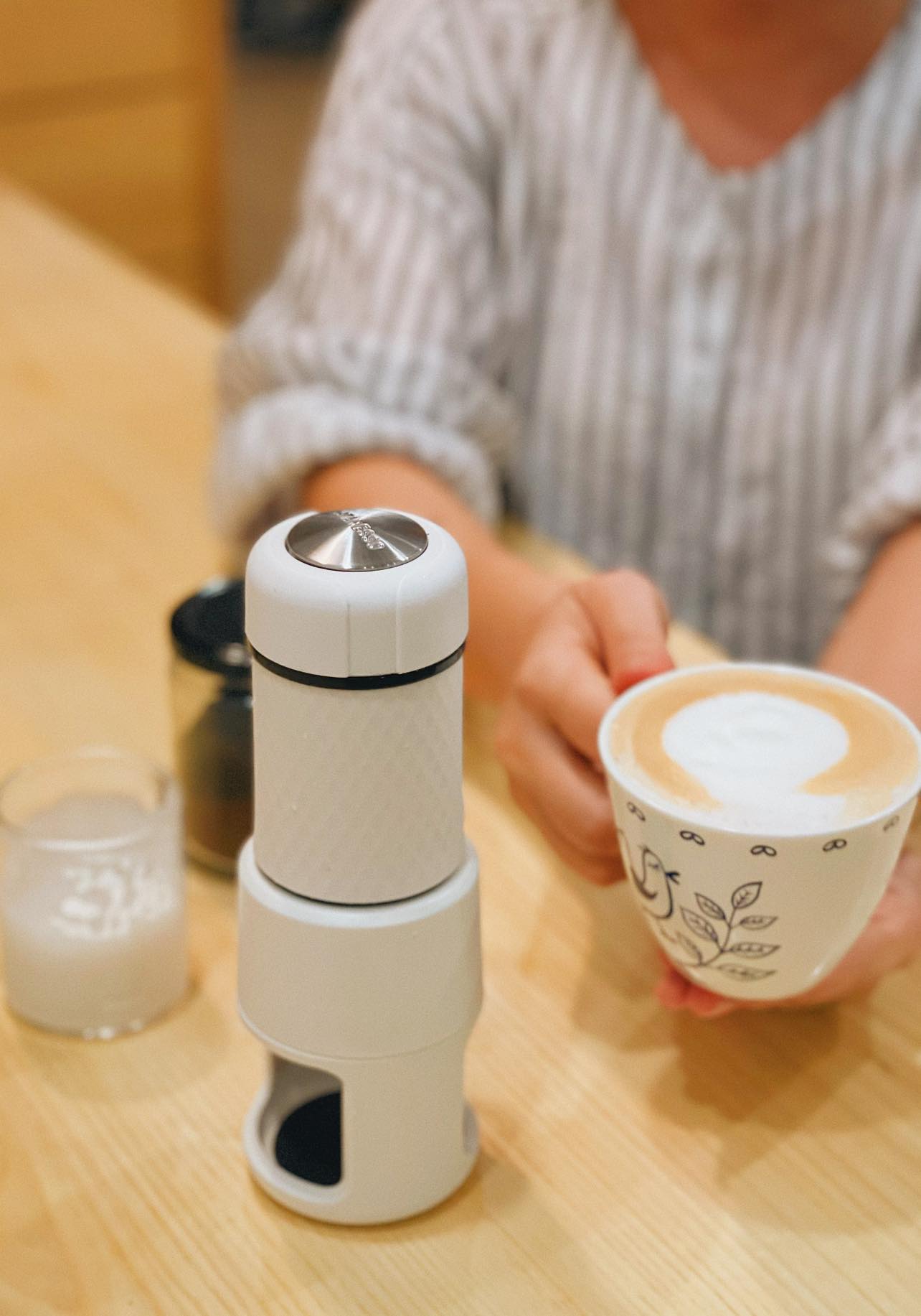 Máy pha cà phê cầm tay Staresso Basic 2023, máy pha cafe Staresso nhỏ gọn dành cho dân văn phòng và du lịch