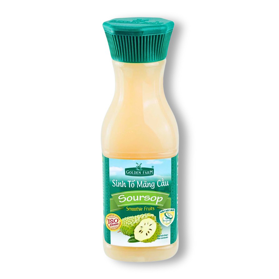Sinh tố golden farm chai 500ml