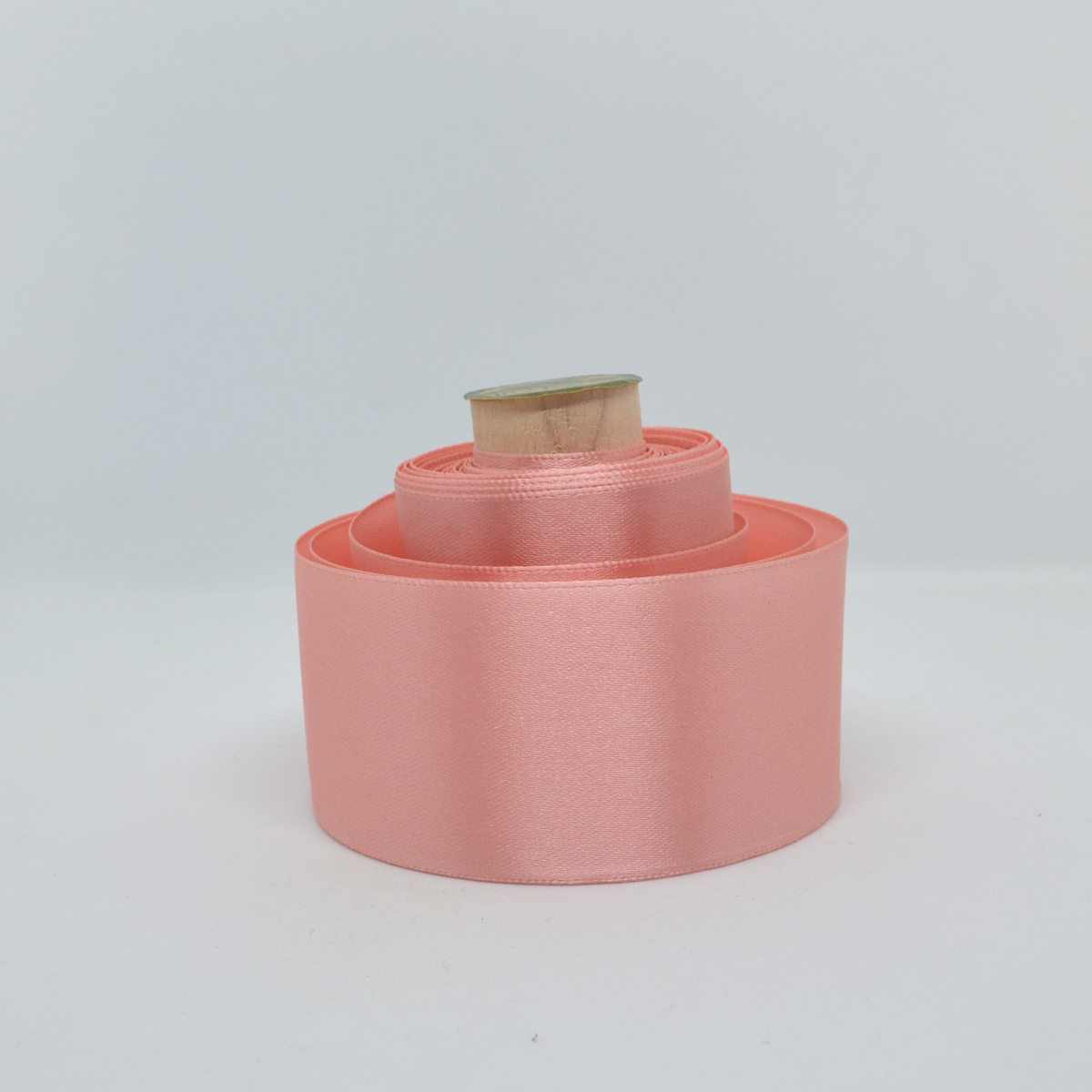 Cuộn 6m ruy băng lụa bản rộng 4cm - Hồng dâu R80