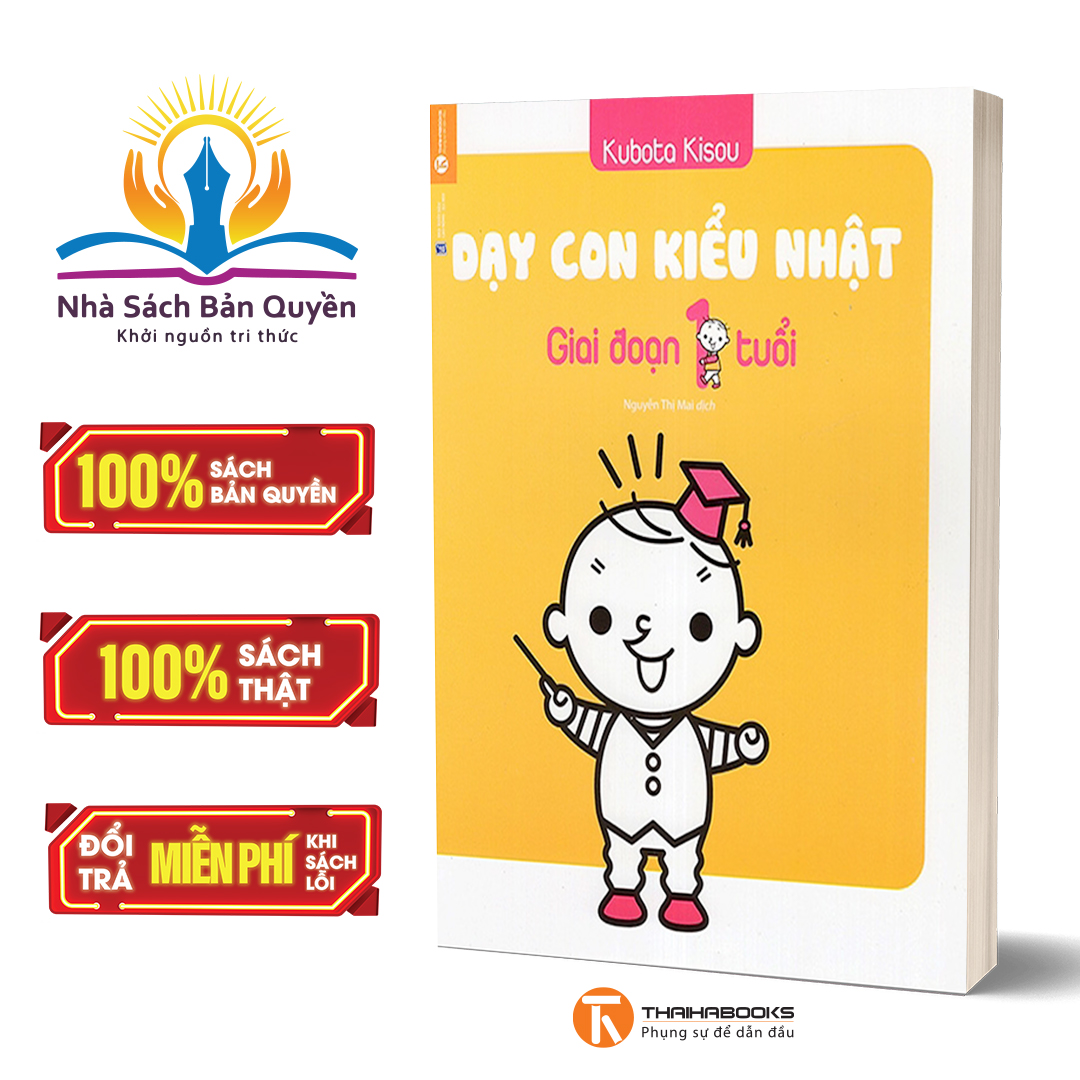 Sách - dạy con kiểu nhật - giai đoạn 1 tuổi