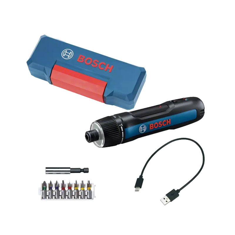 Máy vặn vít Bosch GO Gen 3 KIT (Phiên bản 8 mũi vít đi kèm)