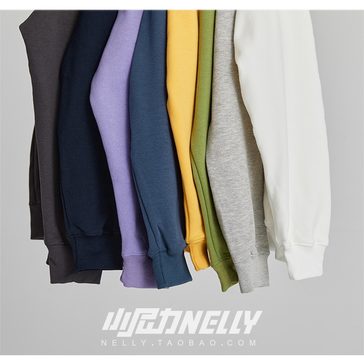Áo Sweater Nelly Heybig Basic trơn nhiều màu
