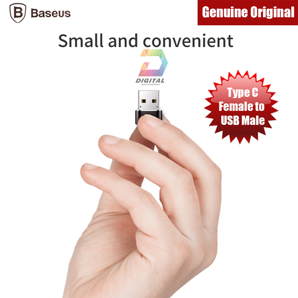 Đầu Chuyển USB Type A Sang USB Type C Tốc Độ Cao Baseus (USB Type C to Type A Adapter/ Converter)