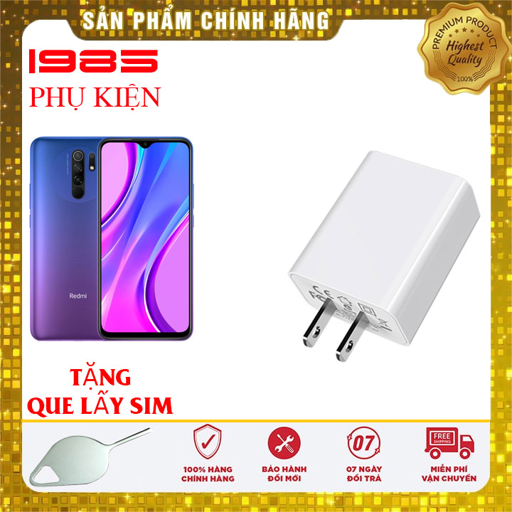 Cóc sạc nhanh xiaomi redmi 9 9t chính hãng