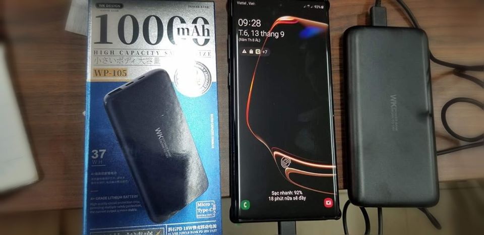 Sạc dự phòng WK 10.000 mah