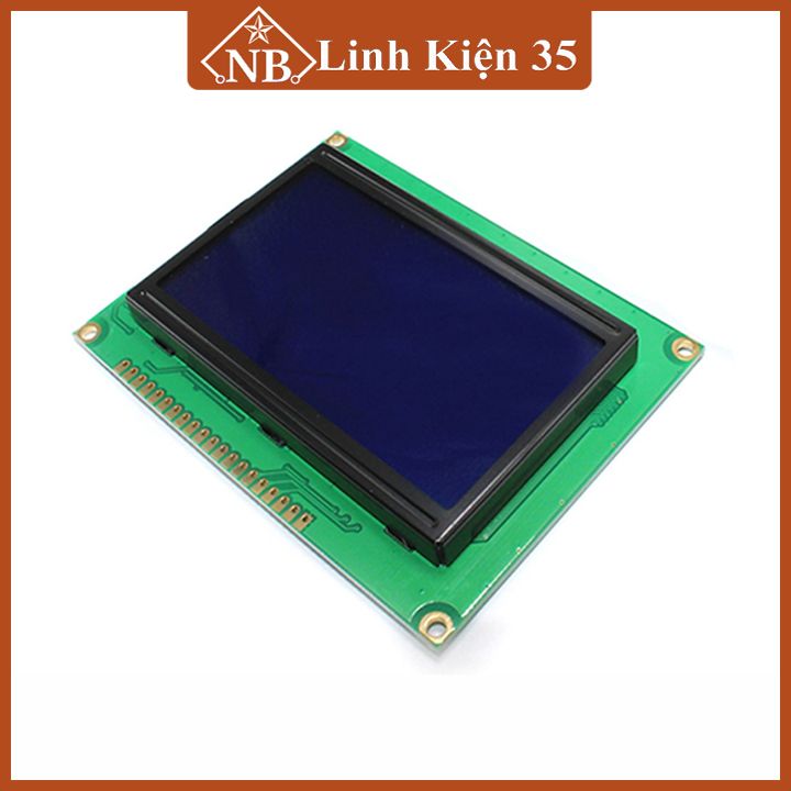 Màn hình 12864 5V (xanh dương/xanh lá tùy chọn)
