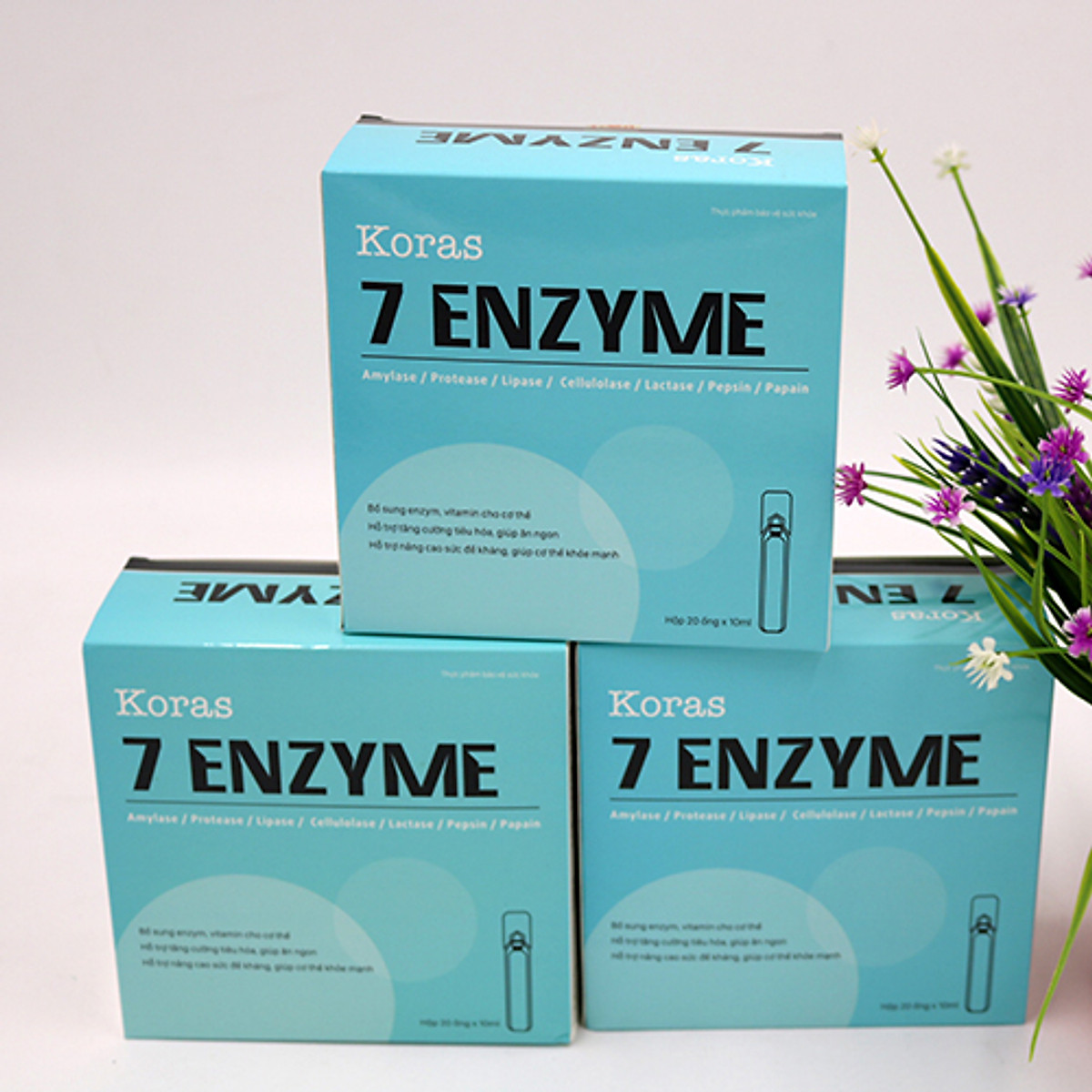 Được bổ sung với 7 loại enzyme cao cấp nhất, sản phẩm này hỗ trợ tiêu hóa tốt hơn và tăng cường sức khỏe đường ruột của bạn. Nếu bạn đang tìm kiếm một phương pháp tự nhiên để cải thiện tiêu hóa, hãy thử sản phẩm bổ sung enzym này ngay hôm nay!