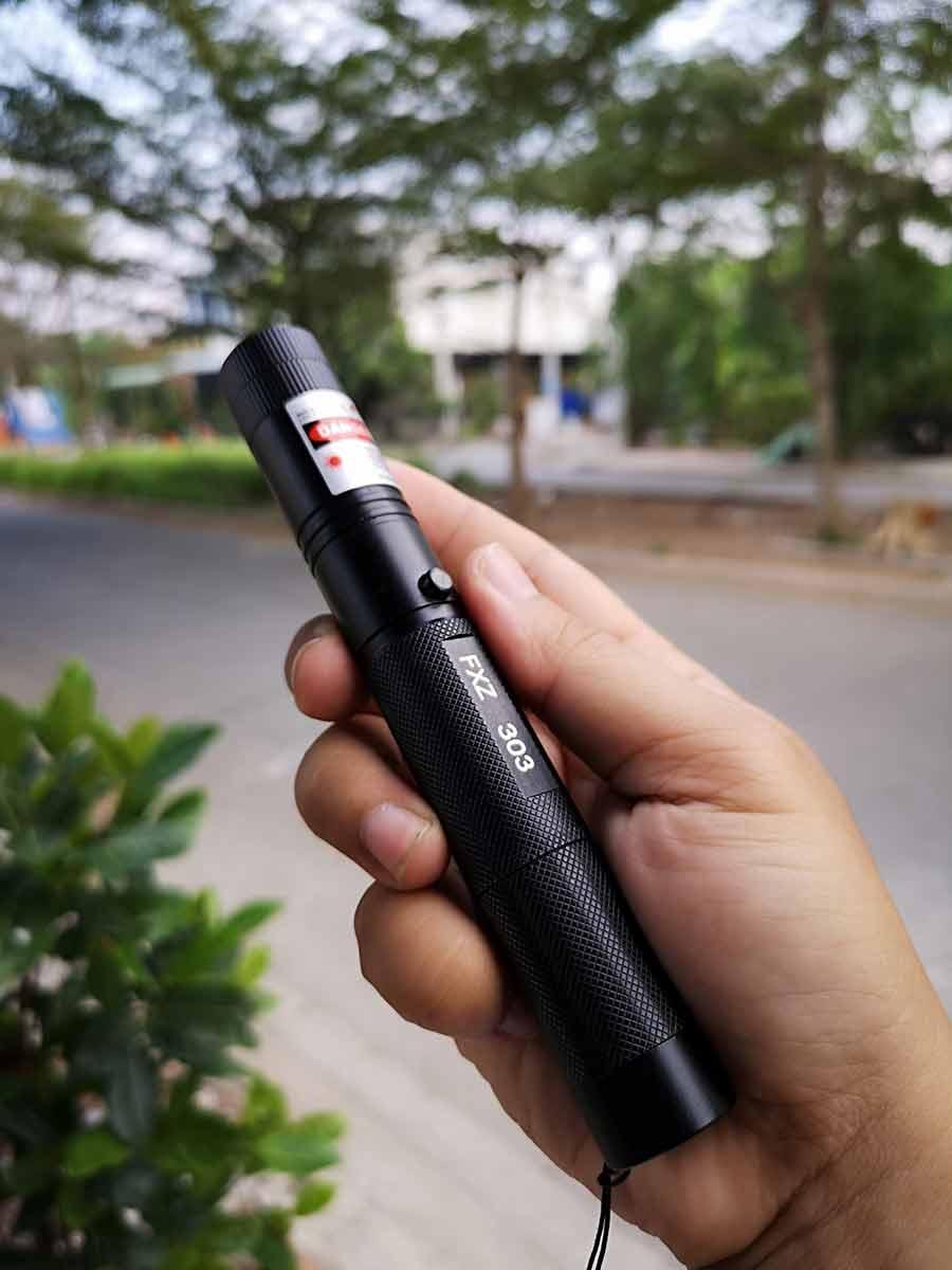 [HCM]Đèn Laze Công Trình 303 Tia Đỏ A1 Cao Cấp