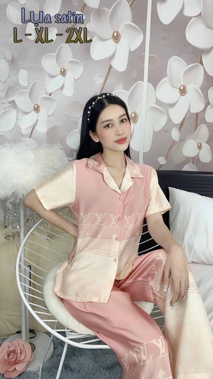 BỘ PIJAMA LỤA SATIN CAO CẤP - (48-75 KG)