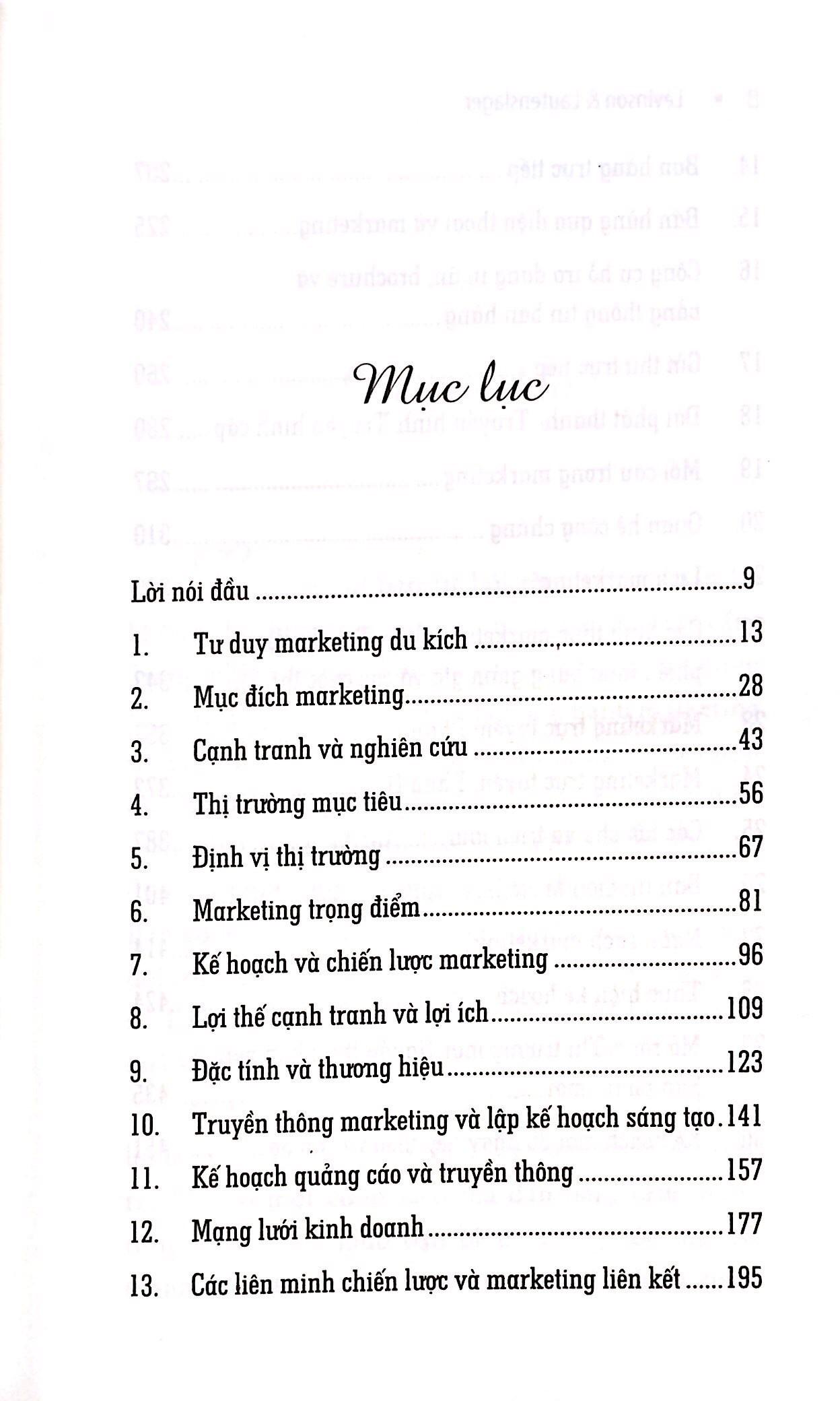 Sách - Marketing du kích trong 30 ngày