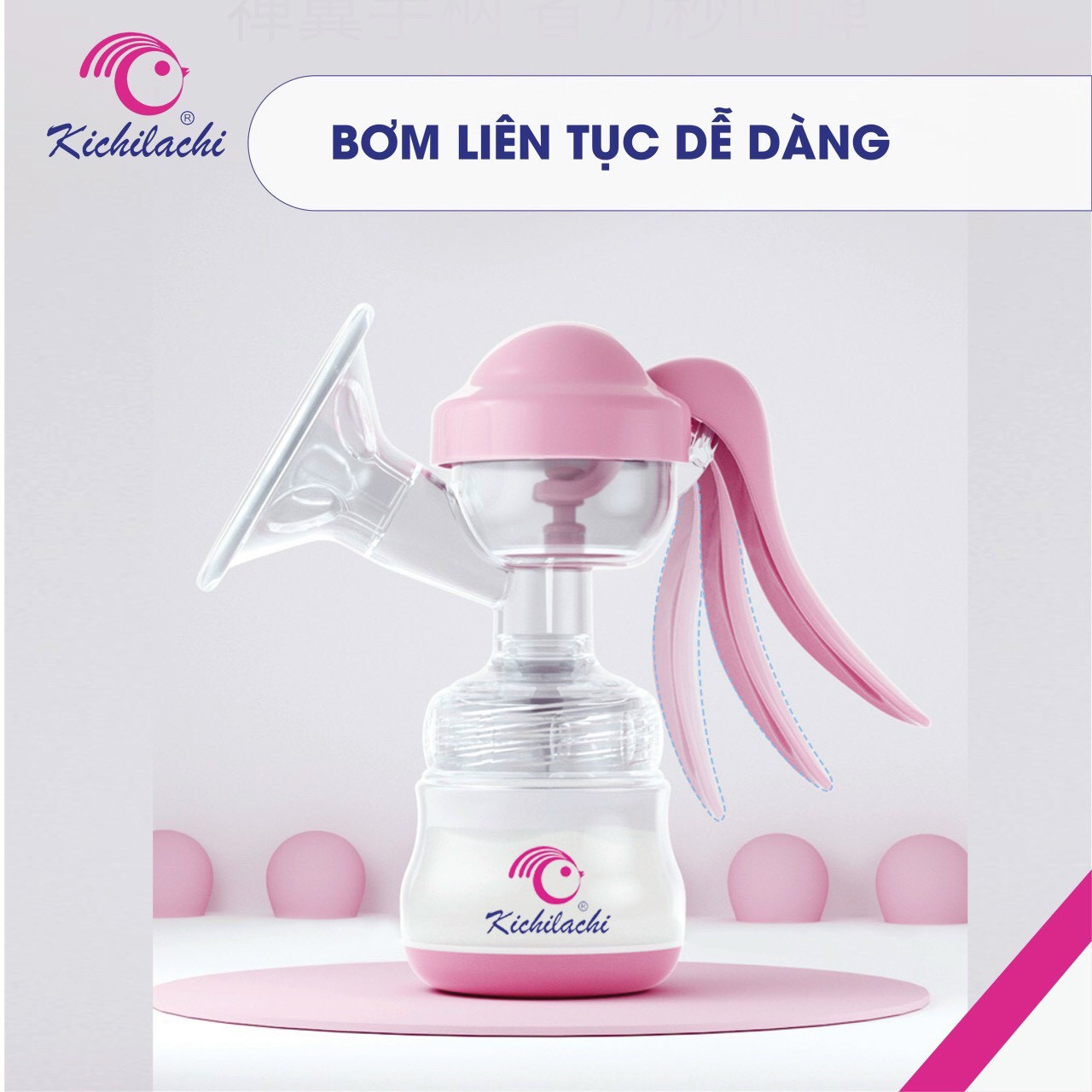Dụng cụ Máy Hút sữa cơ bằng tay Kichilachi