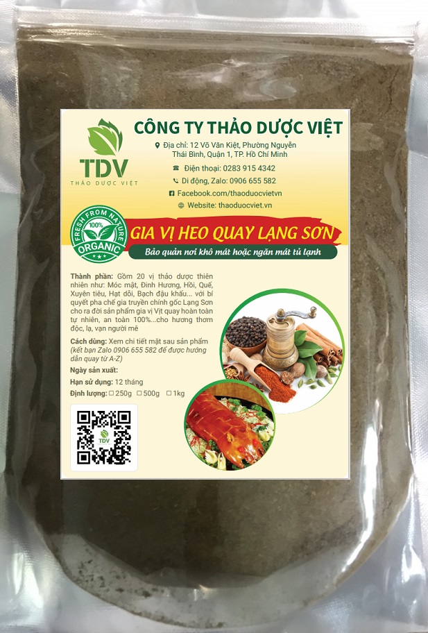 500gG GIA VỊ HEO QUAY LẠNG SƠN HOÀN CHỈNH