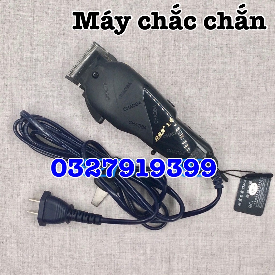Chaoba Tông Đơ Cắt Tóc Cao Cấp CHAOBA 808B - Lưỡi Kép Titanium, Công Suất 10W, Thiết Kế Mạnh Mẽ, Vận Hành Êm Ái, Dễ Sử Dụng Cho Thợ Tóc Chuyên Nghiệp