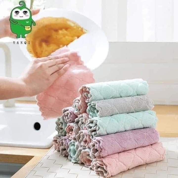 Khăn Lau Đa Năng Nhà Bếp set 10 Cái