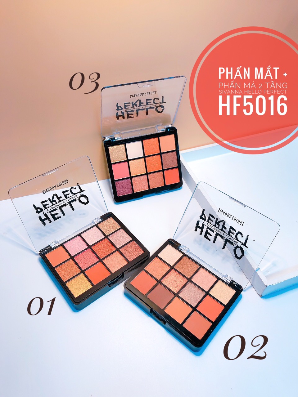 SET TRANG ĐIỂM ĐA-ZI-NĂNG SIVANNA