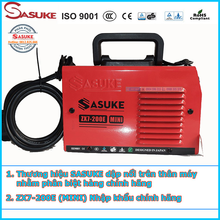 máy hàn điện tử, máy hàn mini, máy hàn que, máy hàn mini 200E
